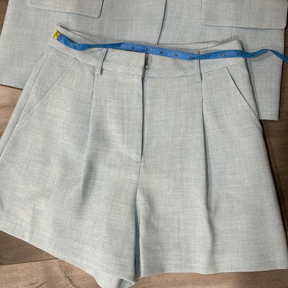 Saturday Club Short Set in Sky Blue - Picture 3 of 8